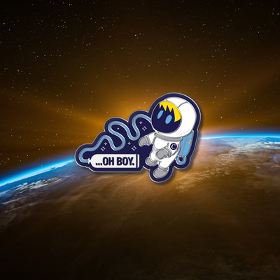 Oh Boy... Astronaut Pin (Amanda Tapping Variant)