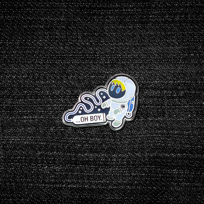 Oh Boy... Astronaut Pin (Amanda Tapping Variant)