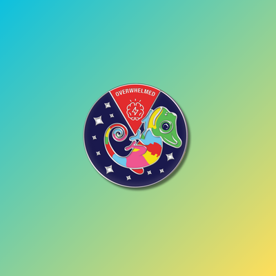 Spinning Emotions Pin