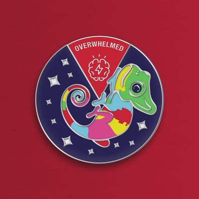 Spinning Emotions Pin